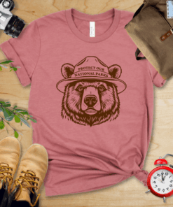 Protect Our National Parks Bear Shirt