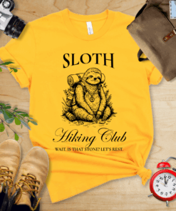 Sloth Hiking Club Shirt