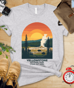 Yellowstone National Park Shirt + Personalization