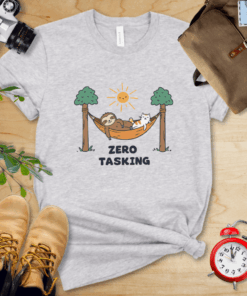 Zero Tasking Sloth On Hammock Shirt